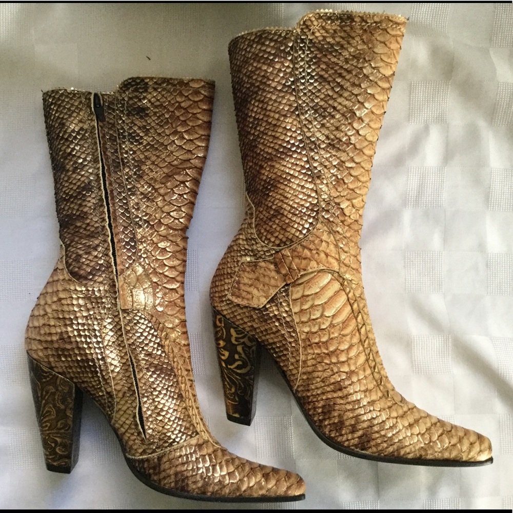 Ladies hand made Italian boots